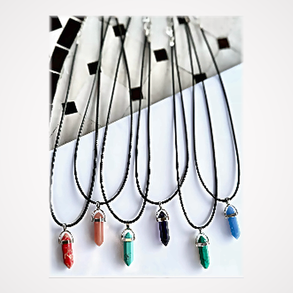 Collection Complète 6 Cristaux Hexagonaux - Coffret Harmonie & Chakras