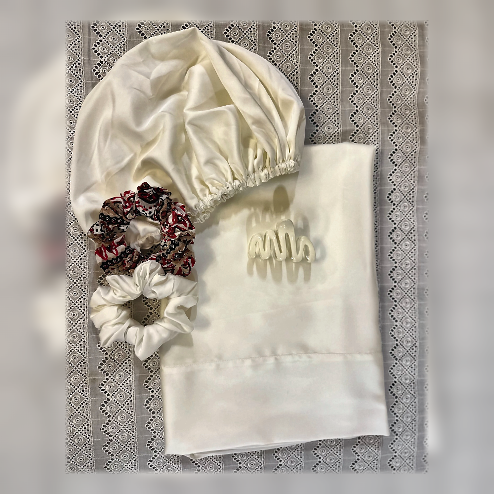 Ensemble Satin Soin Nuit Ultime - Blanc Pur